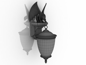 wall light 3D 模型