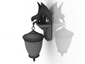 wall light 3D 模型