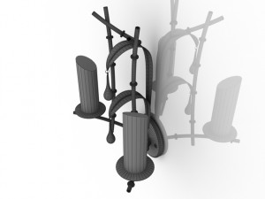 wall light Model 3D