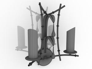 wall light Model 3D
