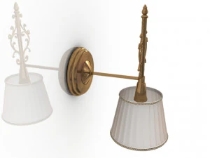 lampa ścienna Model 3D