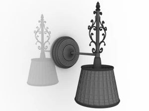 lampa ścienna Model 3D