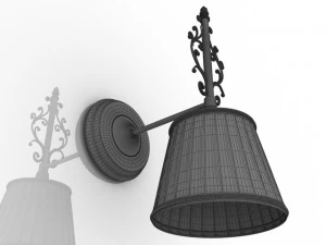 lampa ścienna Model 3D