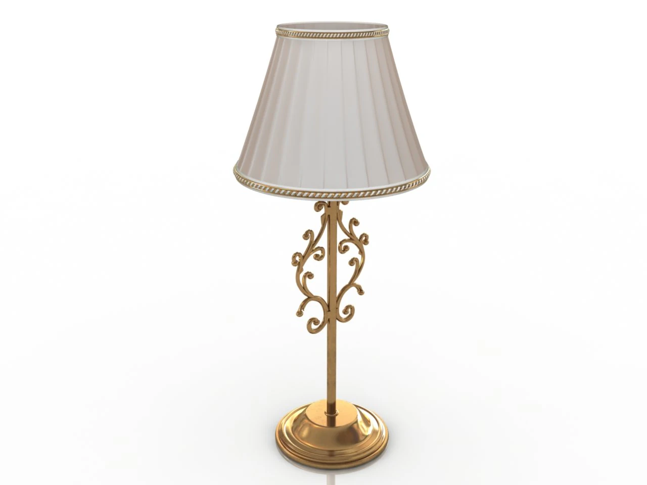 table lamp 4 3D Model .c4d .max .obj .3ds .fbx .stl .blend 