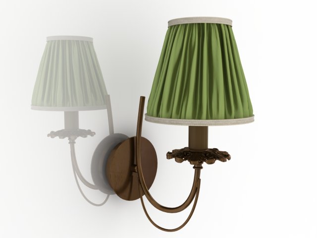 wall light 3D Model .c4d .max .obj .3ds .fbx .stl .blend 
