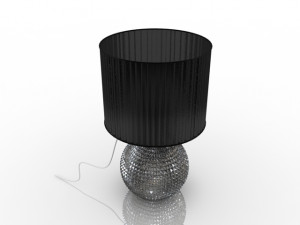 table lamp 5 3D Model