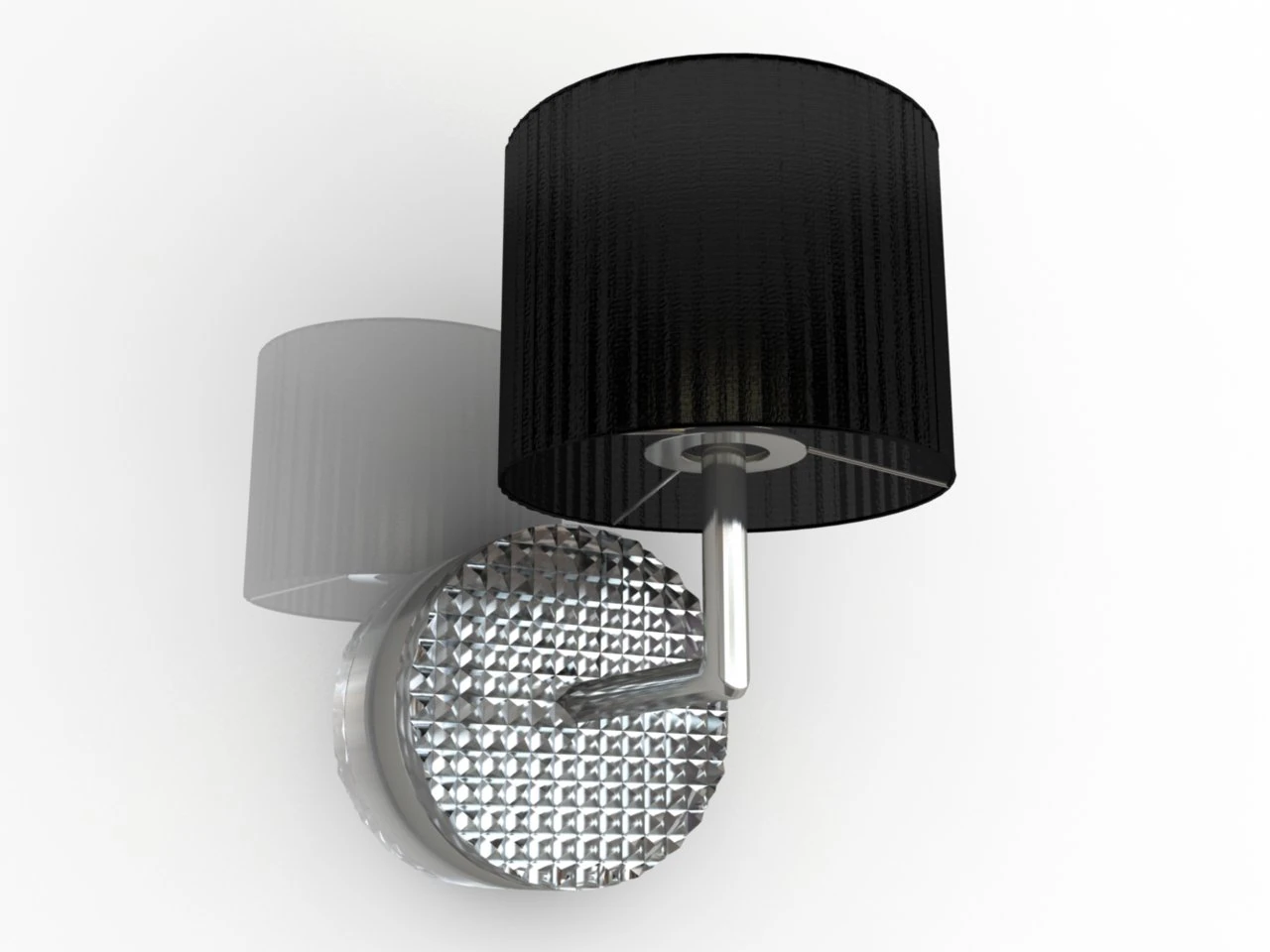 wall light 3D Model .c4d .max .obj .3ds .fbx .stl .blend 