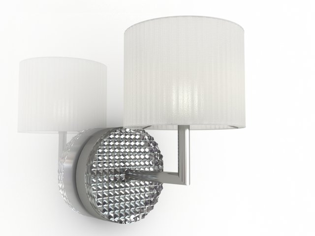 wall light 3D Model .c4d .max .obj .3ds .fbx .stl .blend 