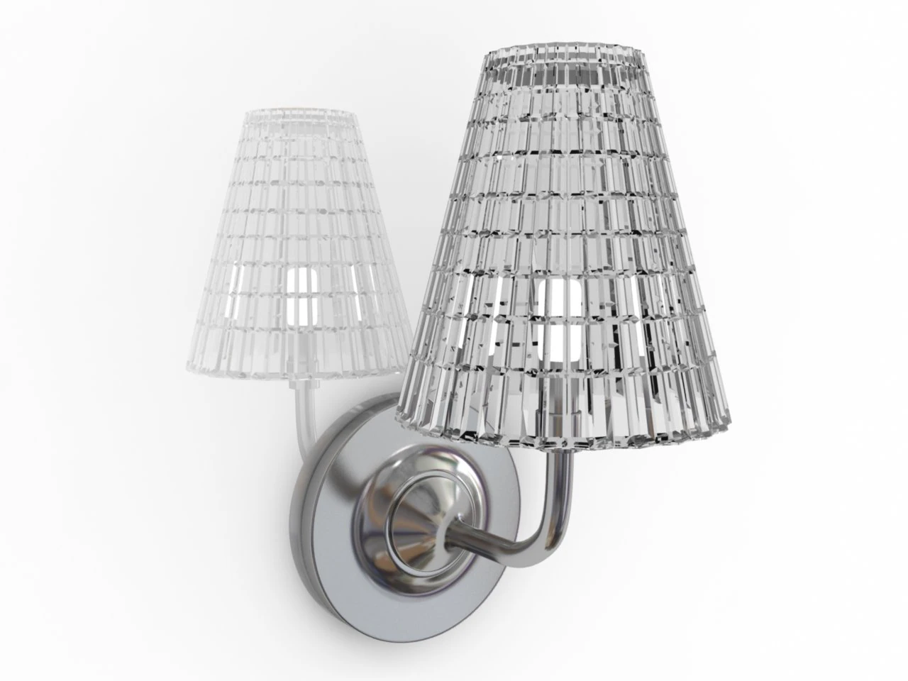 wall light 3D Model .c4d .max .obj .3ds .fbx .stl .blend 