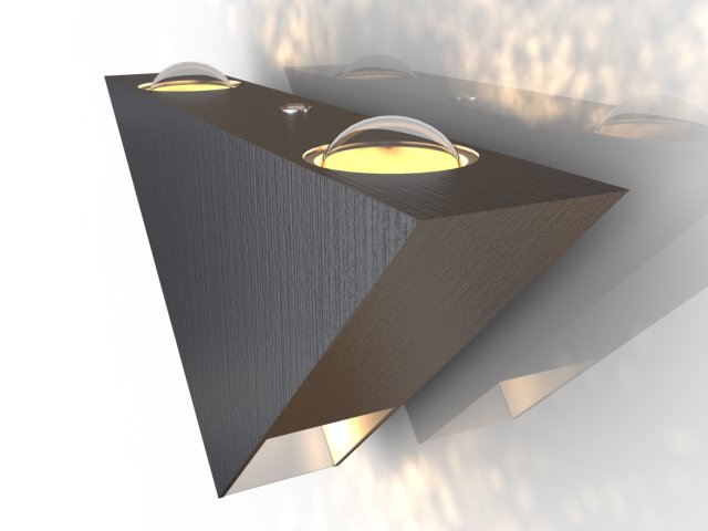 wall light 3D Model .c4d .max .obj .3ds .fbx .stl .blend 