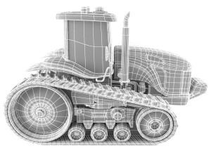 crawler Modèle 3D