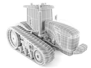 crawler Modèle 3D