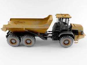 articulated dump truck 3D Model
