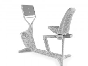 exercise bike 3D Model