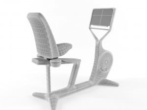 exercise bike 3D Model