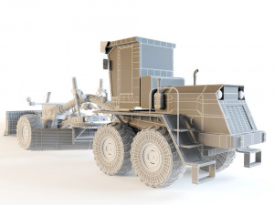 motor grader 3D Model