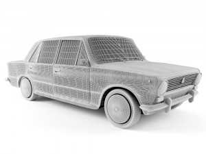 vaz lada 2101 3D Model