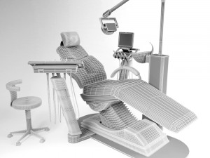 dentist chair Modèle 3D