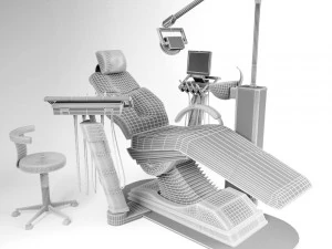 dentist chair 3D Model