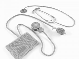 blood pressure monitor 3D Модель