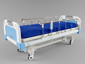 hospital bed Modelo 3D