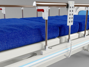 hospital bed 3D मॉडल