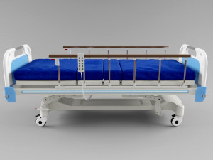 hospital bed 3D मॉडल