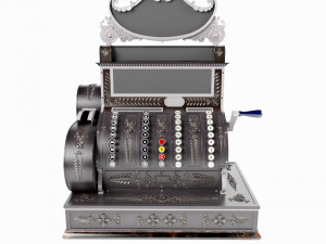 cash register by national 3D Model
