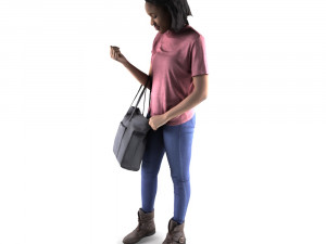 young girl 3D Model