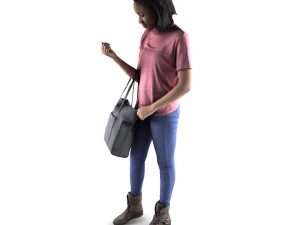 young girl 3D Model