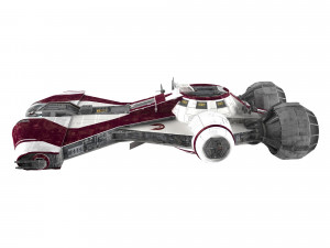 spaceship walkyrie 3D 모델