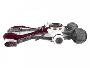 spaceship walkyrie 3D Model