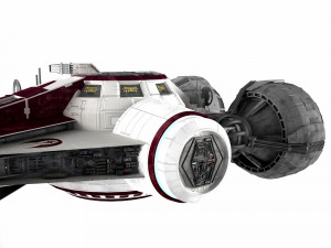 spaceship walkyrie 3D 모델
