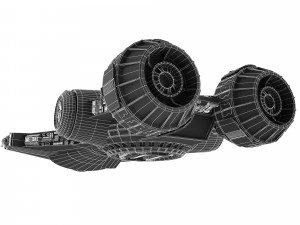 spaceship walkyrie 3D 모델