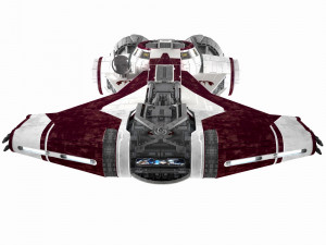 spaceship walkyrie 3D 모델