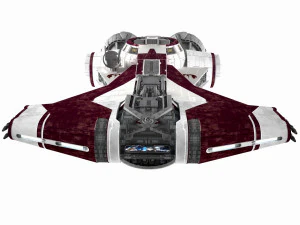 spaceship walkyrie 3D Model