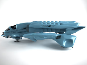 transport flying 3D Model