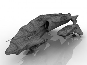 transport flying 3D Model