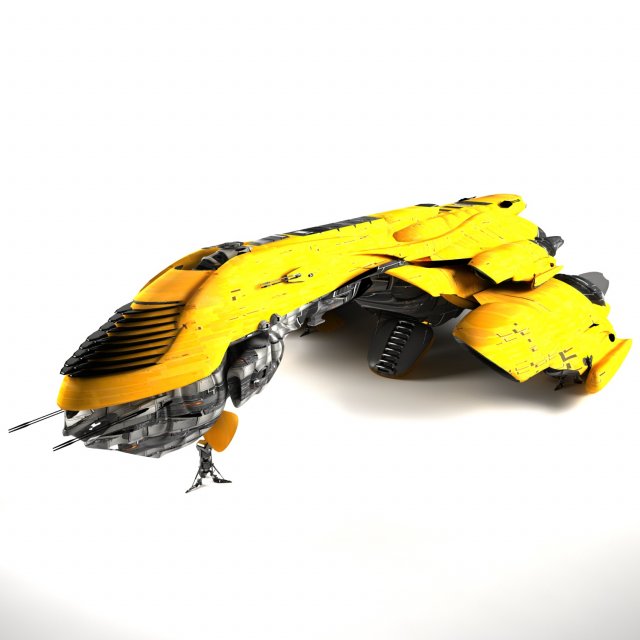 space shattle 3D Модель .c4d .max .obj .3ds .fbx .stl .blend 