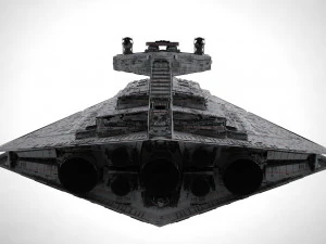 starship cruiser 3D Model