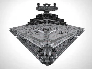 starship cruiser 3D Model