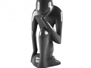 3d sculpture thinker 3D Model