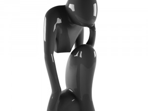 3d sculpture thinker Model 3D