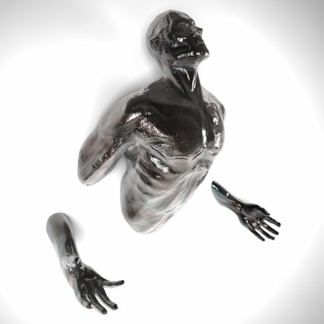 statue frozen in the wall 3Dモデル .c4d .max .obj .3ds .fbx .stl .blend 