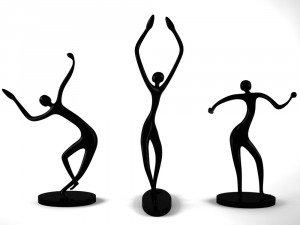 dancing statue 3D Model
