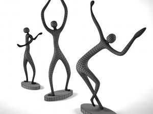 dancing statue 3Dモデル
