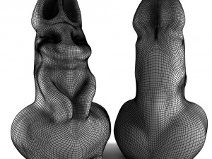 3d statue of rabbit 3Dモデル