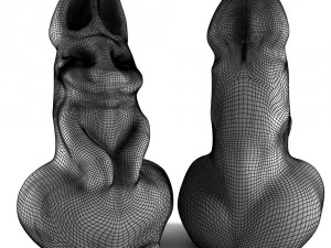 3d statue of rabbit 3D Model