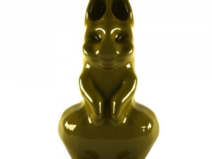 3d statue of rabbit 3Dモデル