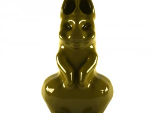 3d statue of rabbit 3D Model